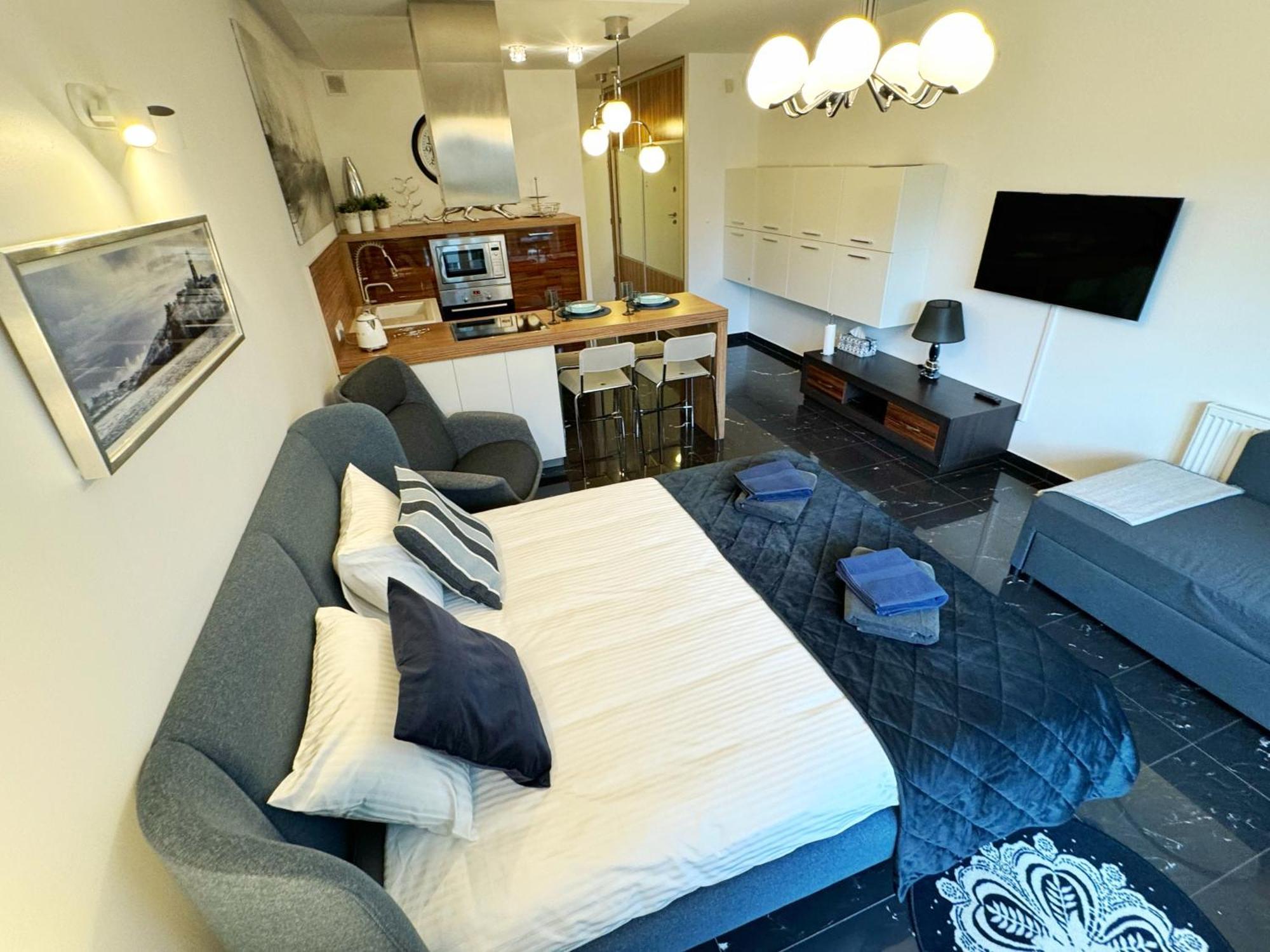 Baltic Apartament Studio Z Ogrodkiem Grzybowo Kolobrzeg Buitenkant foto
